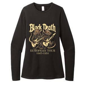 Black Death European Ren Faire Medieval History Goth Womens CVC Long Sleeve Shirt