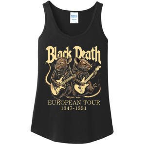 Black Death European Ren Faire Medieval History Goth Ladies Essential Tank