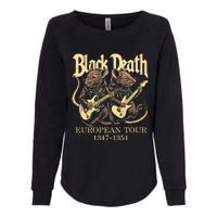 Black Death European Ren Faire Medieval History Goth Womens California Wash Sweatshirt