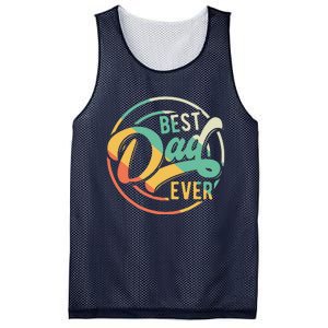 Best Dad Ever Daddy Fathers Day Birthday Gifts For Dad Mesh Reversible Basketball Jersey Tank