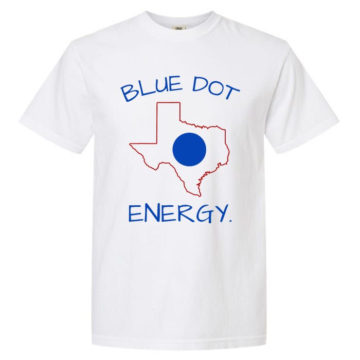 Blue Dot Energy Democrat Texas Vote Blue 2024 Garment-Dyed Heavyweight T-Shirt