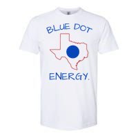 Blue Dot Energy Democrat Texas Vote Blue 2024 Softstyle CVC T-Shirt