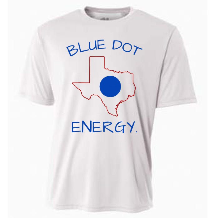 Blue Dot Energy Democrat Texas Vote Blue 2024 Cooling Performance Crew T-Shirt