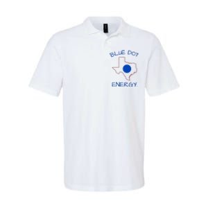 Blue Dot Energy Democrat Texas Vote Blue 2024 Softstyle Adult Sport Polo