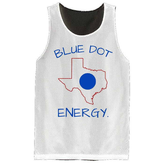 Blue Dot Energy Democrat Texas Vote Blue 2024 Mesh Reversible Basketball Jersey Tank