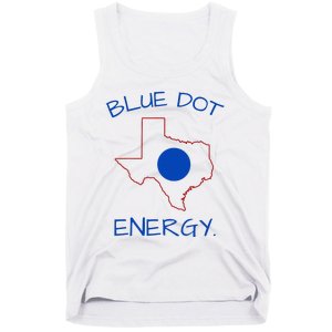 Blue Dot Energy Democrat Texas Vote Blue 2024 Tank Top