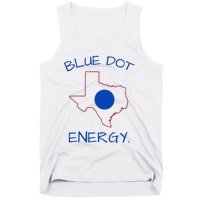 Blue Dot Energy Democrat Texas Vote Blue 2024 Tank Top