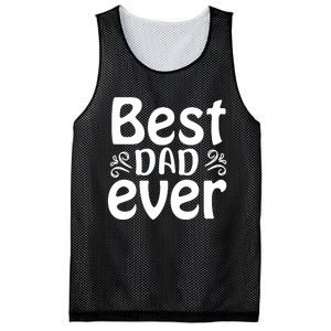 Best Dad Ever Mesh Reversible Basketball Jersey Tank