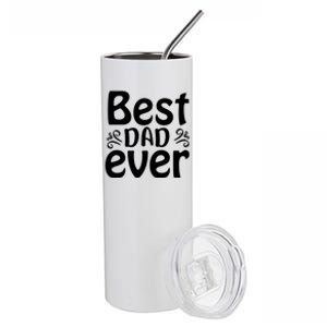 Best Dad Ever Stainless Steel Tumbler