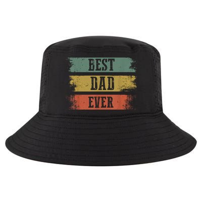 Best Dad Ever Gift For Funny Fathers Day Cool Comfort Performance Bucket Hat