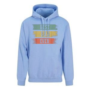 Best Dad Ever Gift For Funny Fathers Day Unisex Surf Hoodie