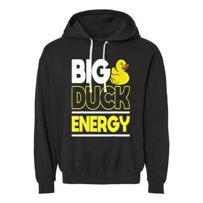 Big Duck Energy Rubber Duck Garment-Dyed Fleece Hoodie