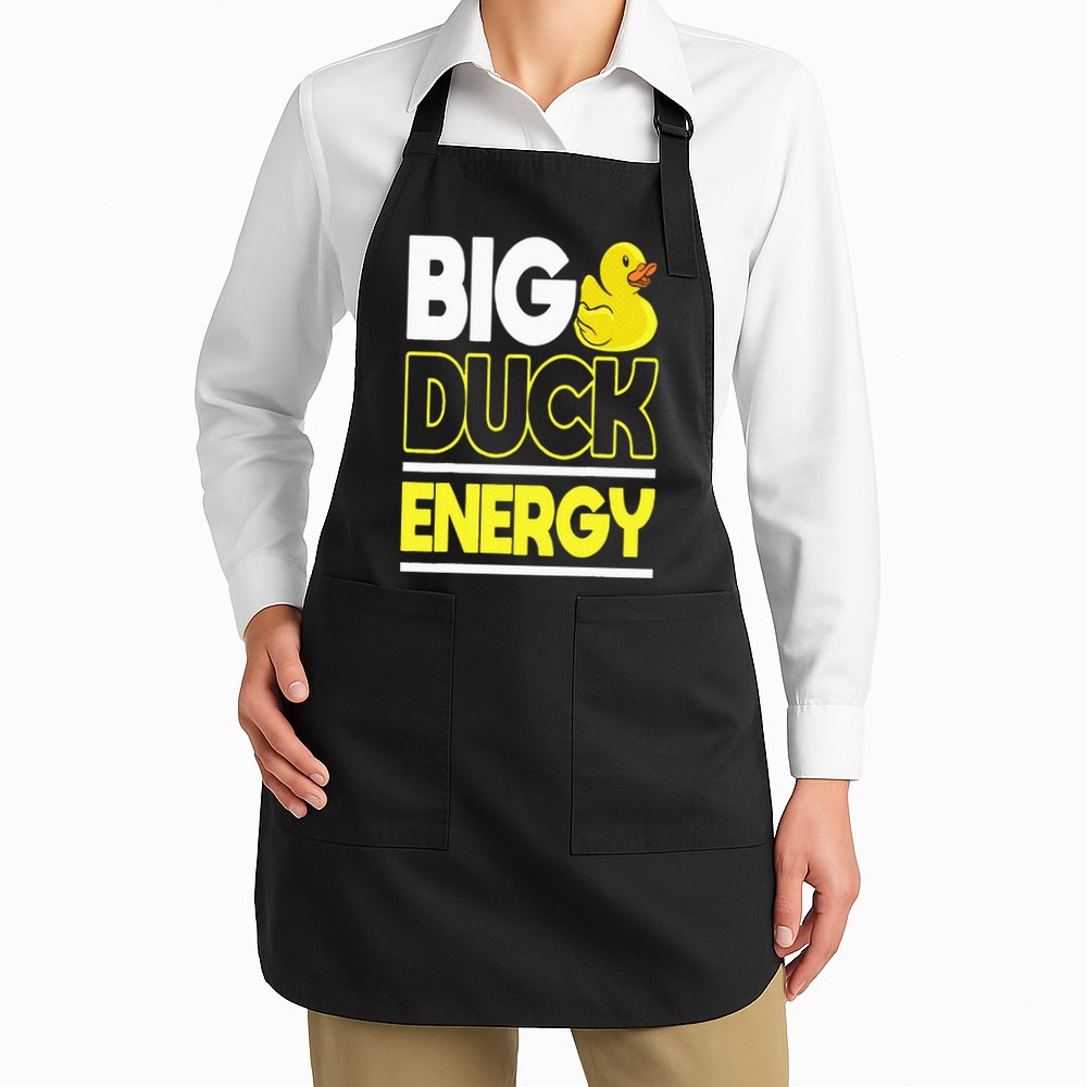 Big Duck Energy Rubber Duck Apron