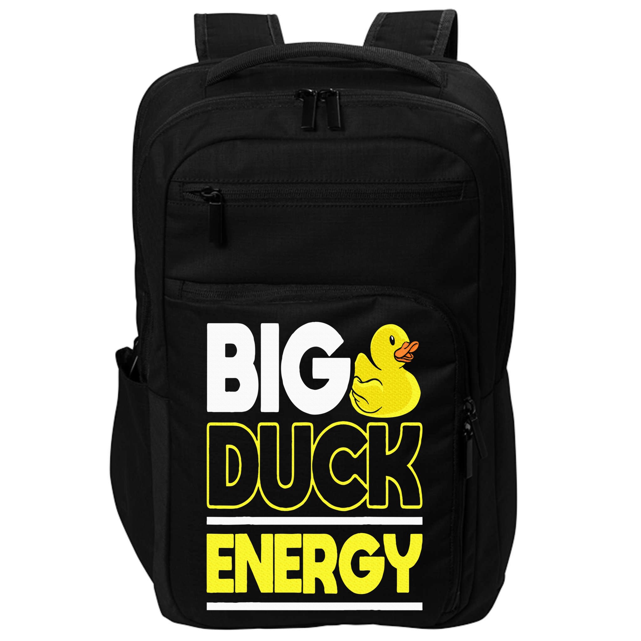 Big Duck Energy Rubber Duck Impact Tech Backpack