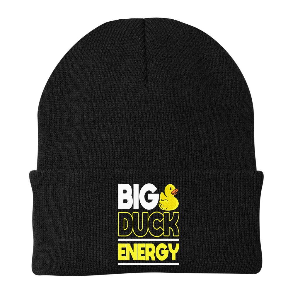 Big Duck Energy Rubber Duck Beanie