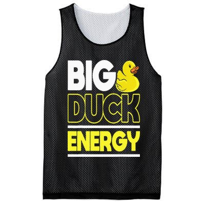 Big Duck Energy Rubber Duck Mesh Reversible Basketball Jersey Tank