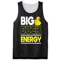 Big Duck Energy Rubber Duck Mesh Reversible Basketball Jersey Tank