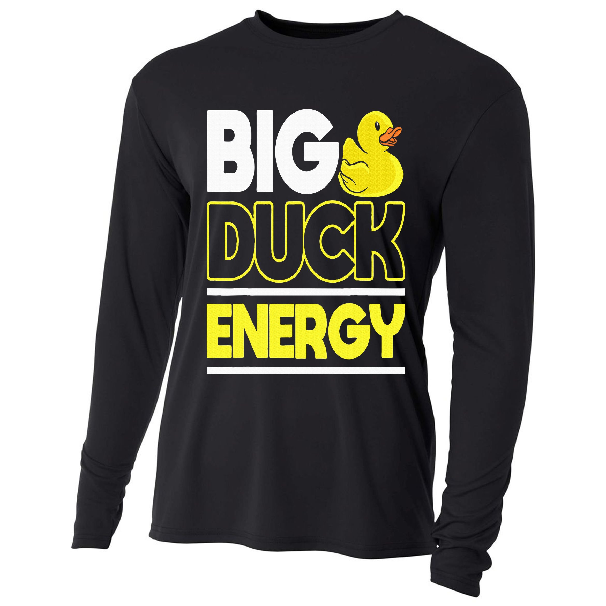 Big Duck Energy Rubber Duck Cooling Performance Long Sleeve Crew