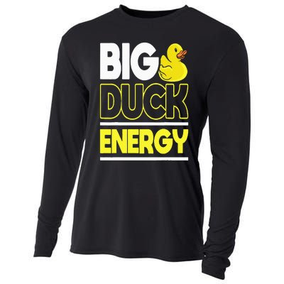 Big Duck Energy Rubber Duck Cooling Performance Long Sleeve Crew