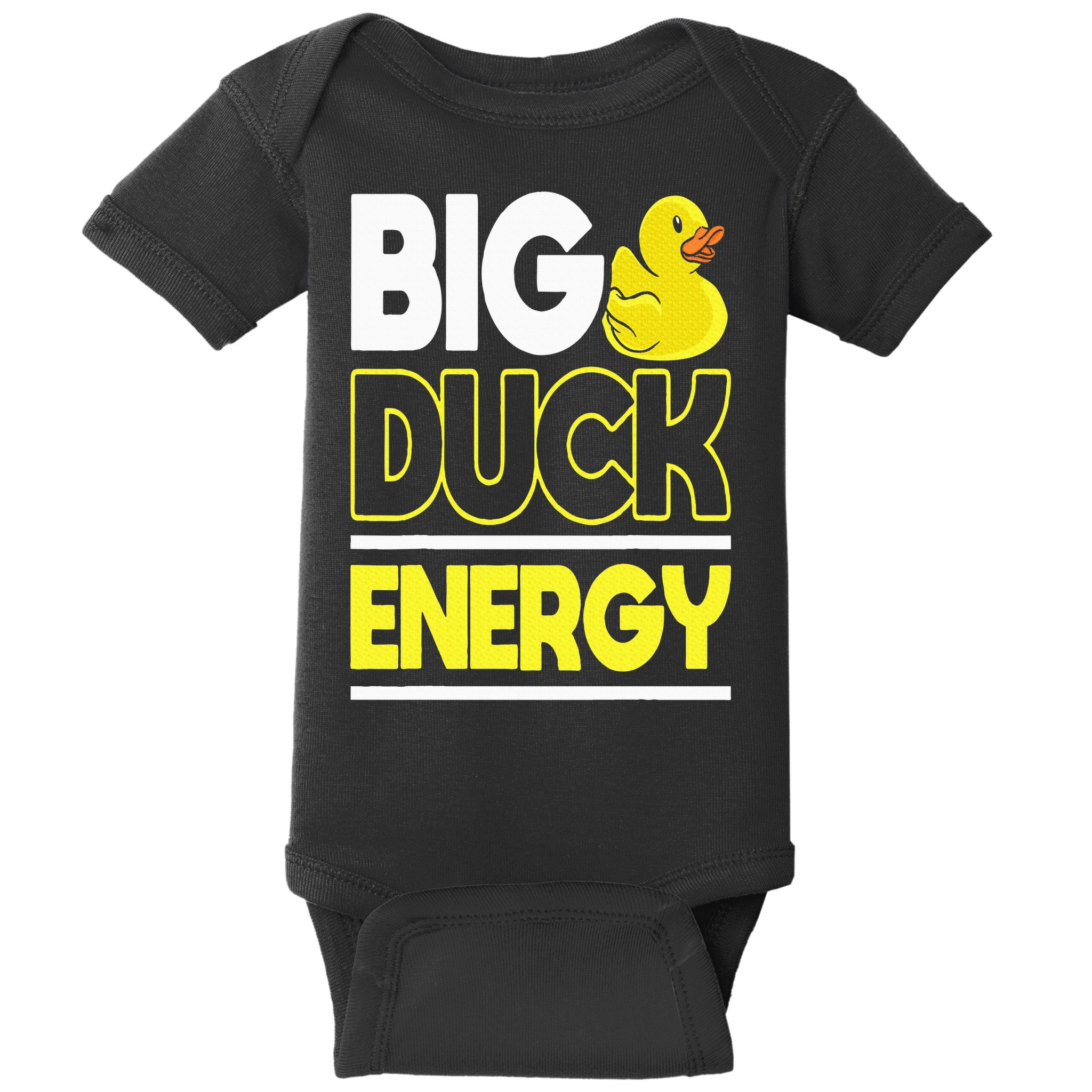 Big Duck Energy Rubber Duck Baby Bodysuit
