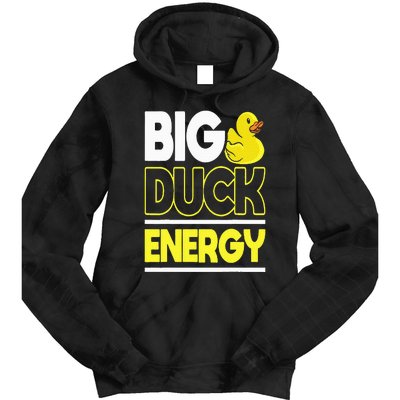 Big Duck Energy Rubber Duck Tie Dye Hoodie