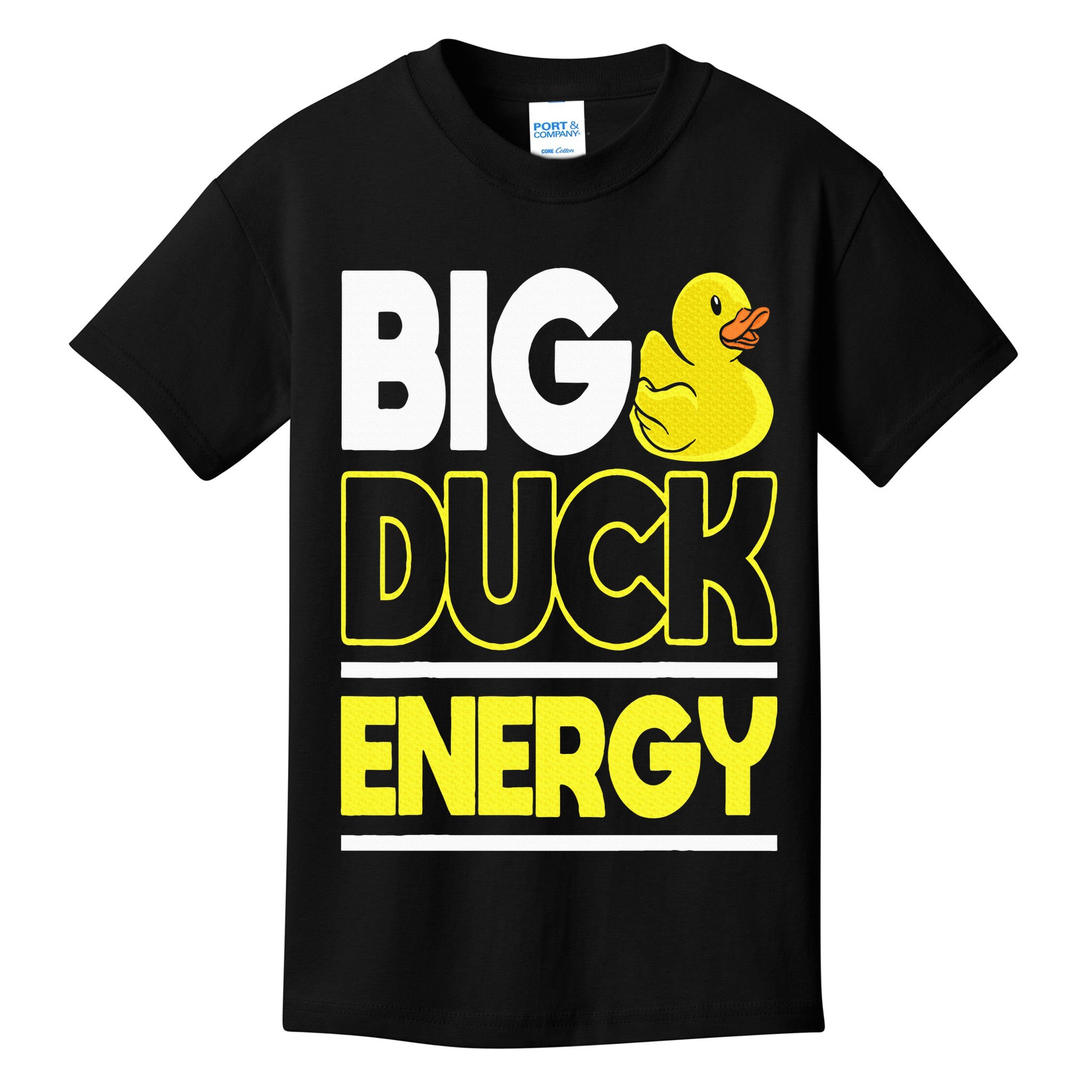 Big Duck Energy Rubber Duck Kids T-Shirt