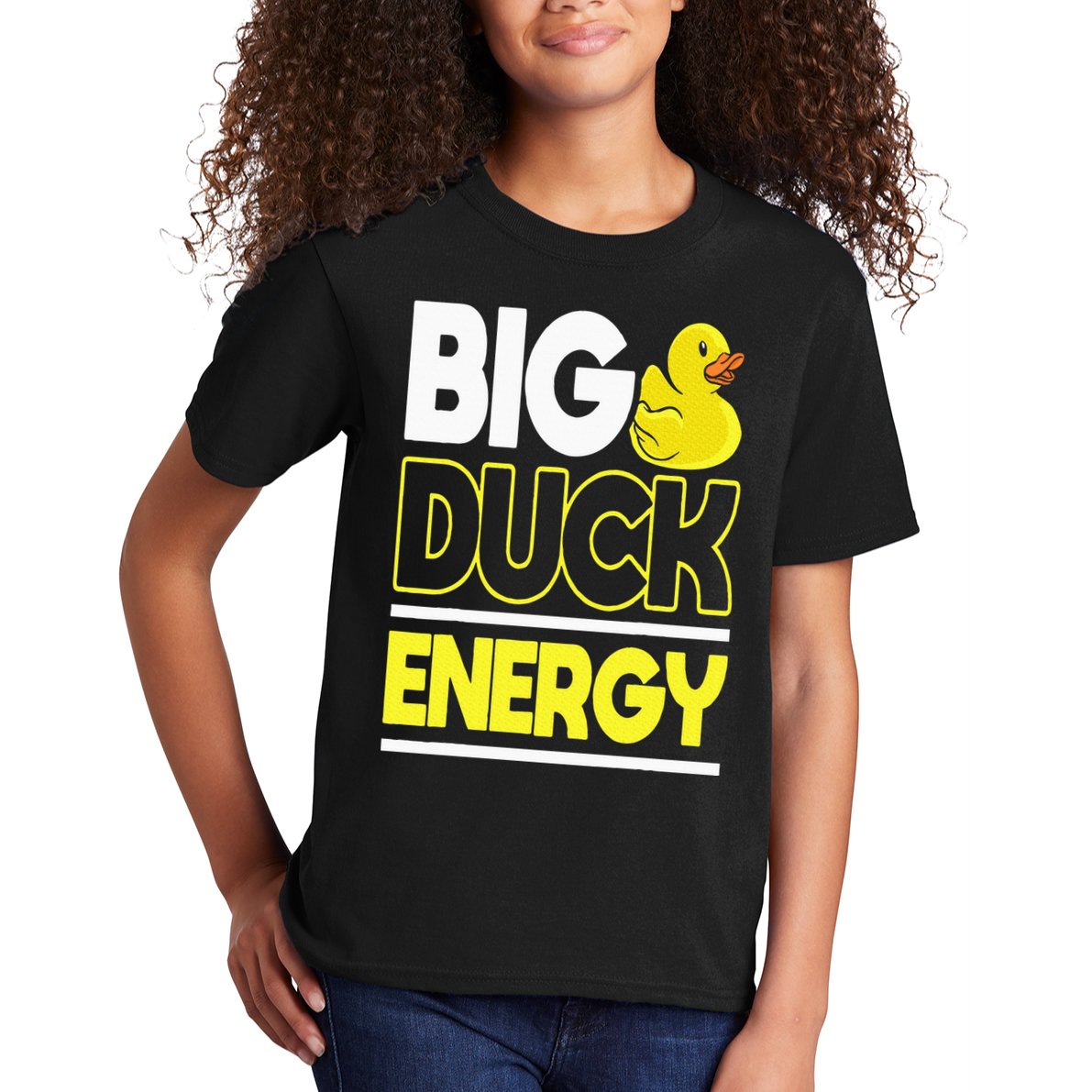 Big Duck Energy Rubber Duck Kids T-Shirt