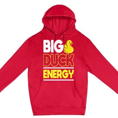 Big Duck Energy Rubber Duck Premium Pullover Hoodie