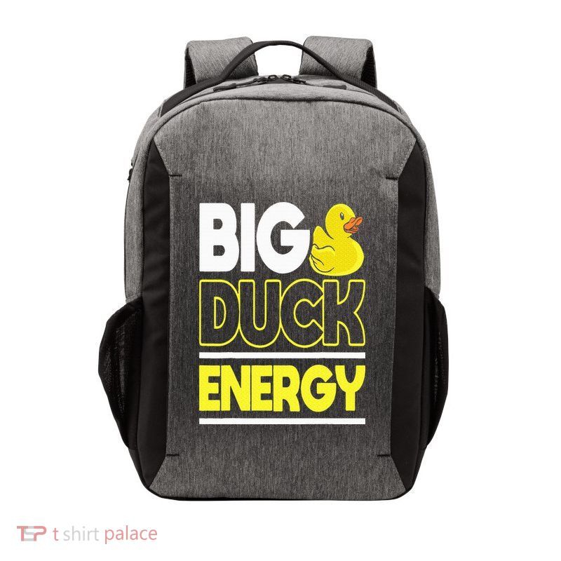 Big Duck Energy Rubber Duck Vector Backpack