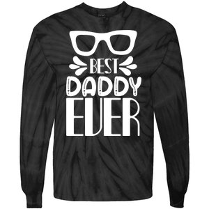 Best Daddy Ever Tie-Dye Long Sleeve Shirt