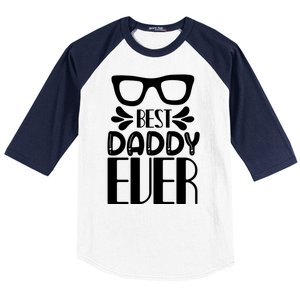 Best Daddy Ever Baseball Sleeve Shirt