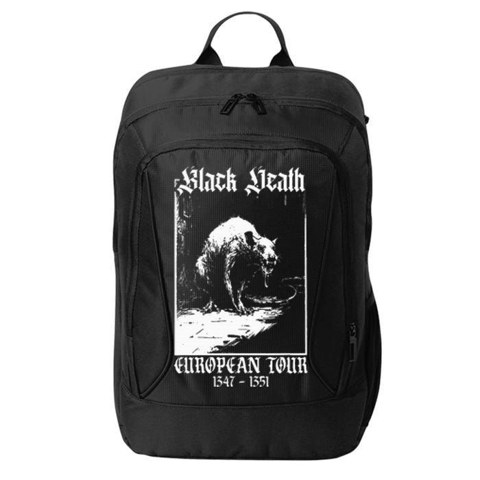 Black Death European Plague Rat Medieval City Backpack