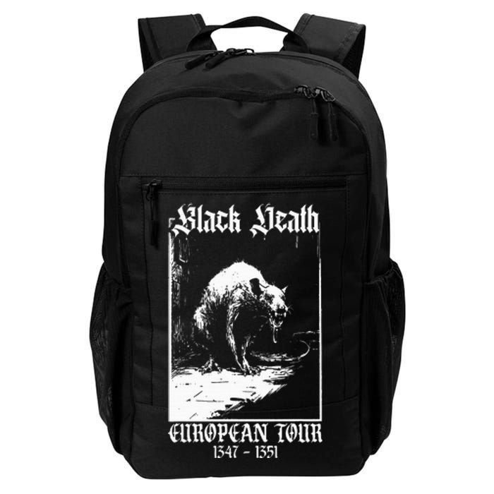 Black Death European Plague Rat Medieval Daily Commute Backpack