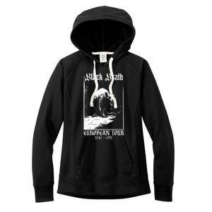 Black Death European Plague Rat Medieval Women's Fleece Hoodie