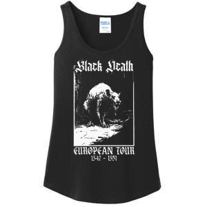 Black Death European Plague Rat Medieval Ladies Essential Tank