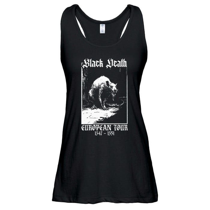 Black Death European Plague Rat Medieval Ladies Essential Flowy Tank