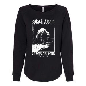 Black Death European Plague Rat Medieval Womens California Wash Sweatshirt