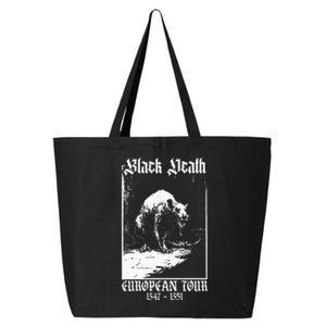 Black Death European Plague Rat Medieval 25L Jumbo Tote