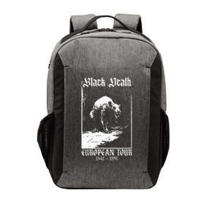 Black Death European Plague Rat Medieval Vector Backpack