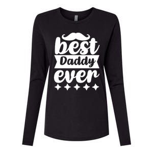 Best Daddy Ever Womens Cotton Relaxed Long Sleeve T-Shirt