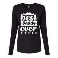 Best Daddy Ever Womens Cotton Relaxed Long Sleeve T-Shirt