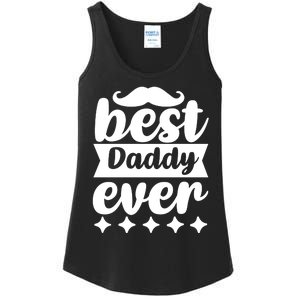 Best Daddy Ever Ladies Essential Tank