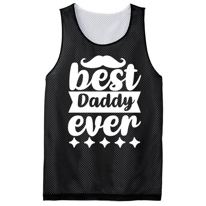 Best Daddy Ever Mesh Reversible Basketball Jersey Tank