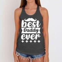 Best Daddy Ever Women's Knotted Racerback Tank