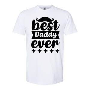 Best Daddy Ever Softstyle CVC T-Shirt