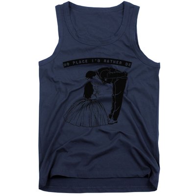 Best Dad Ever Fathers Day Dad Daughter Father Daughter Dance Tank Top