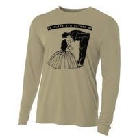 Best Dad Ever Fathers Day Dad Daughter Father Daughter Dance Cooling Performance Long Sleeve Crew