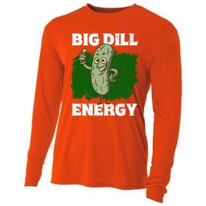 Big Dill Energy Lover Pickles Cute Gift Cooling Performance Long Sleeve Crew