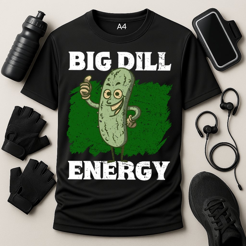 Big Dill Energy Lover Pickles Cute Gift Cooling Performance Crew T-Shirt