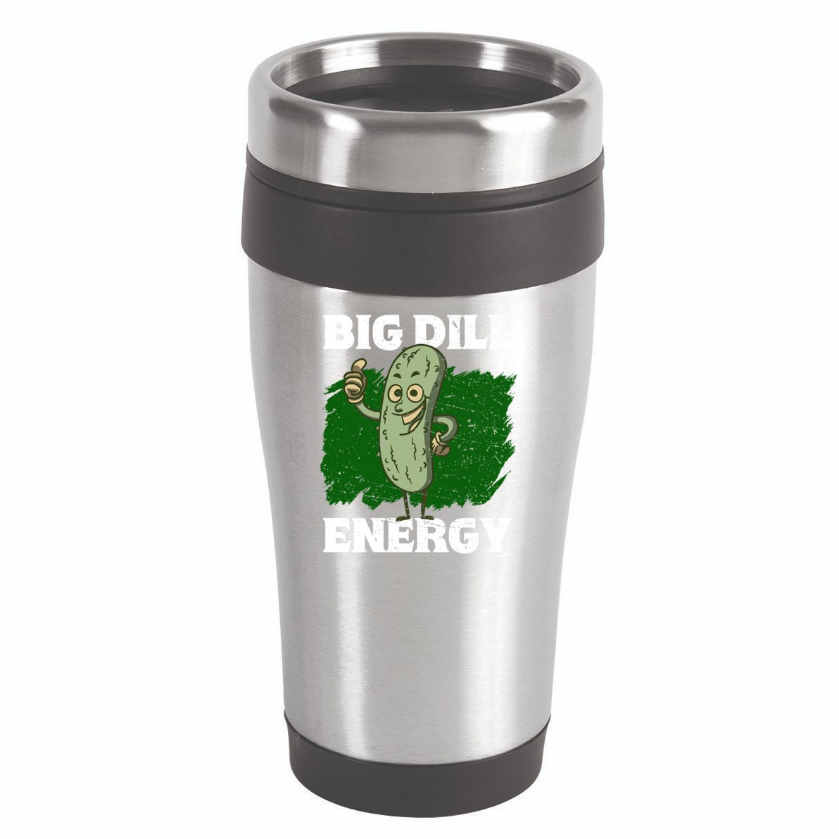 Big Dill Energy Lover Pickles Cute Gift 16oz Travel Tumbler
